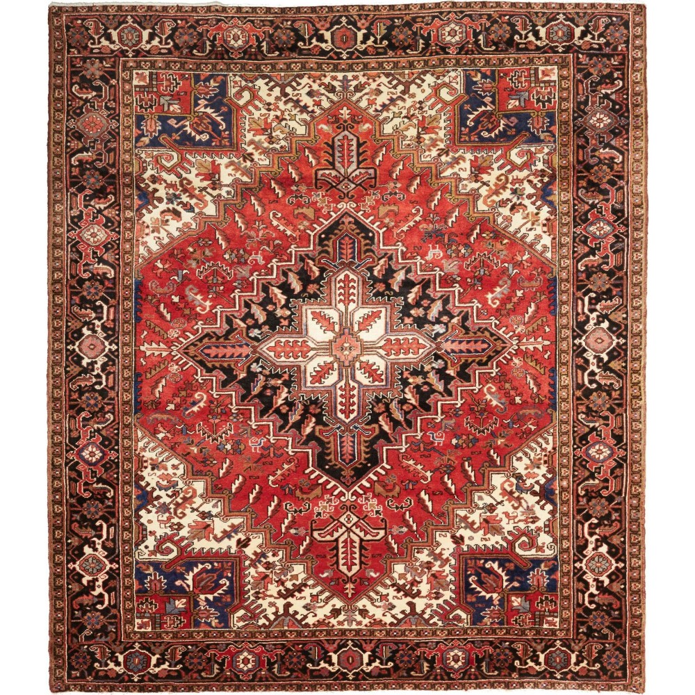 Tappeto Gorawan Persia marrone giallo 240x275