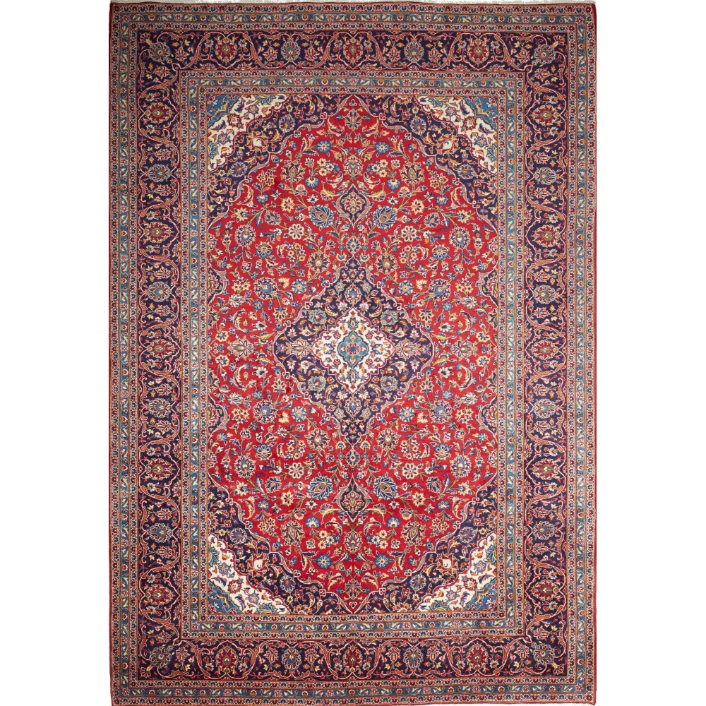 Tappeto Ardakan Persia marrone grigio 250x357