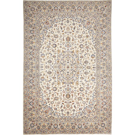 Tappeto Kashan Persia bianco 200x303