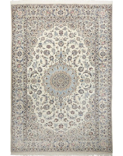 Tappeto Nain 9La Persia beige bianco 194x297
