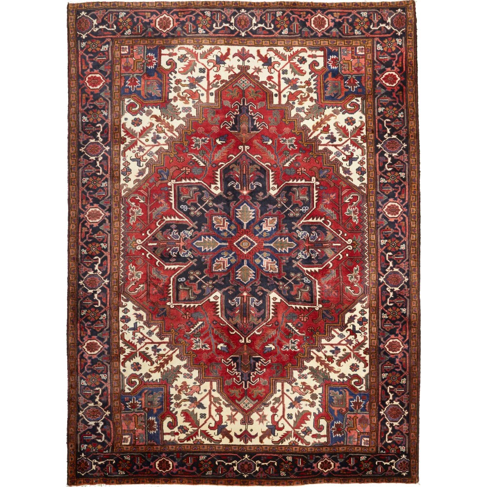 Tappeto Gorawan Persia marrone giallo 210x287
