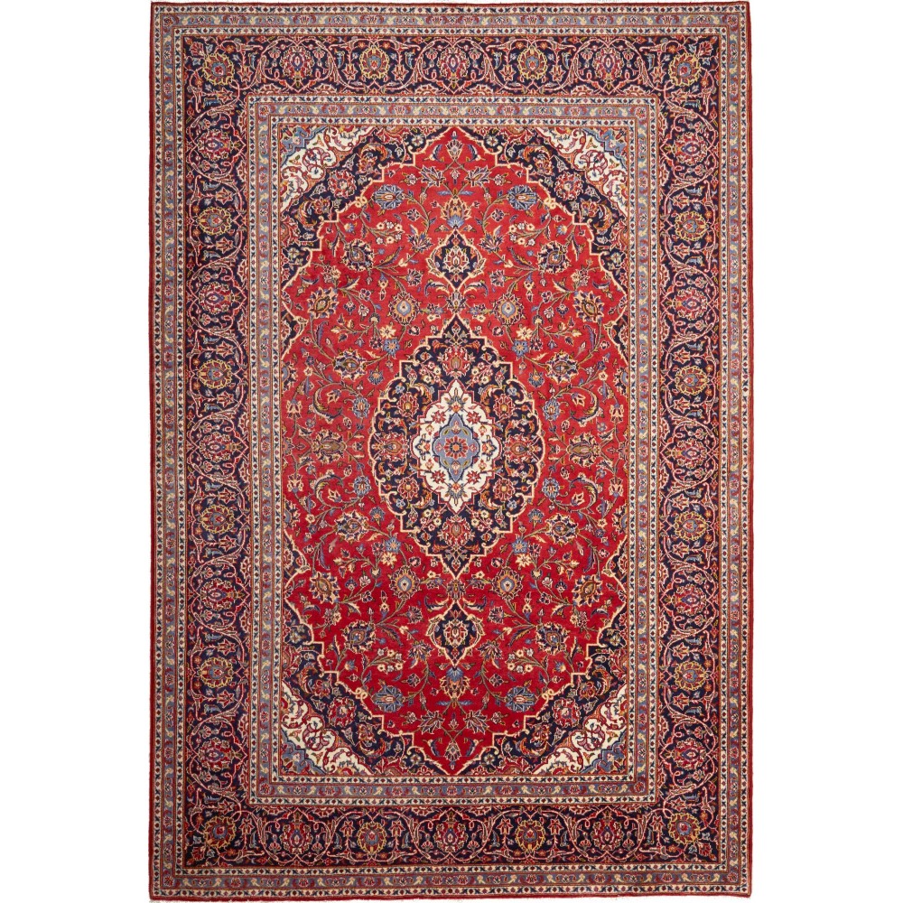 Tappeto Ardakan Persia marrone giallo 200x304