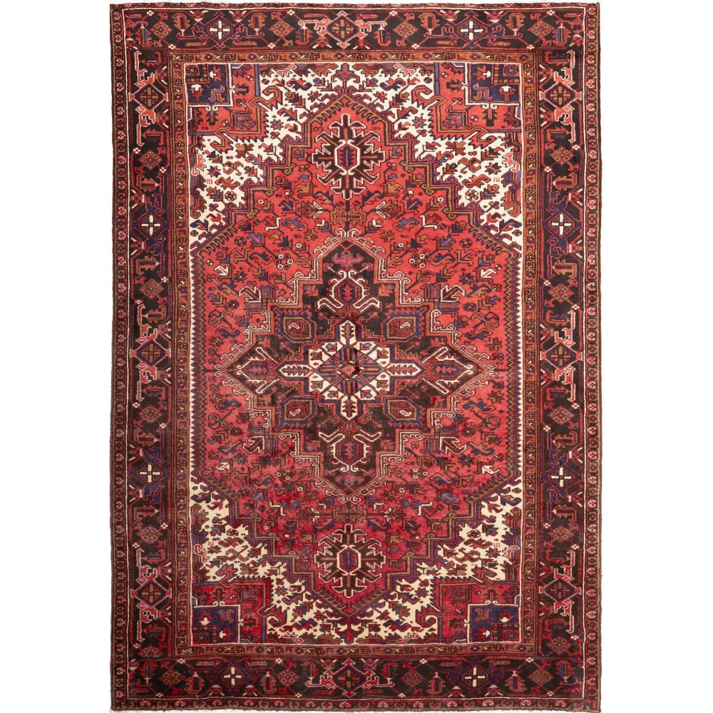 Tappeto Gorawan Persia marrone giallo 204x293