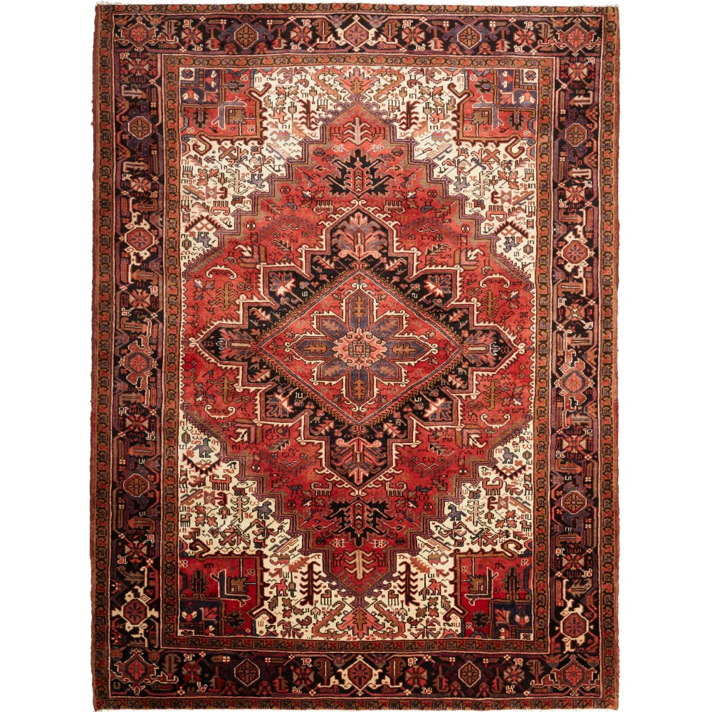 Tappeto Gorawan Persia marrone rosso 218x290