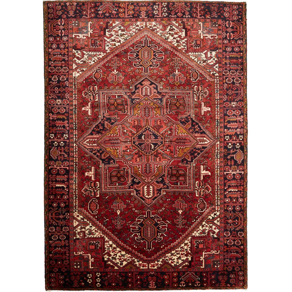 Tappeto Gorawan Persia marrone arancione 243x347