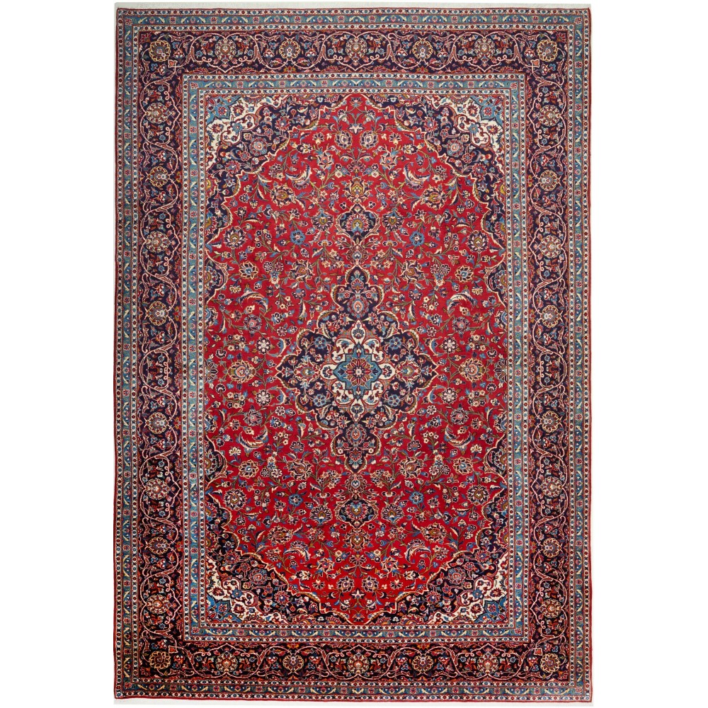Tappeto Ardakan Persia marrone bianco 256x373