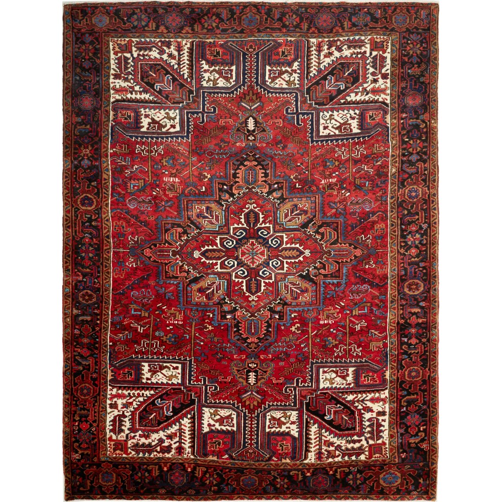 Tappeto Gorawan Persia marrone giallo 250x336