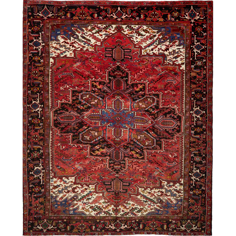 Tappeto Gorawan Persia marrone giallo 278x340