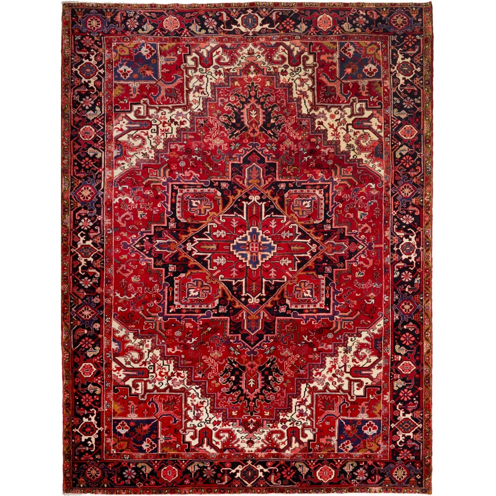 Tappeto Gorawan Persia marrone giallo 260x346