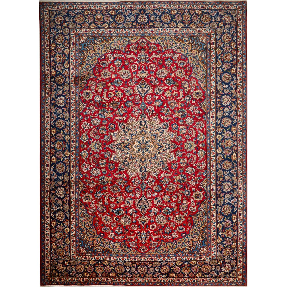 Tappeto Nadjafabad Persia marrone giallo 292x403