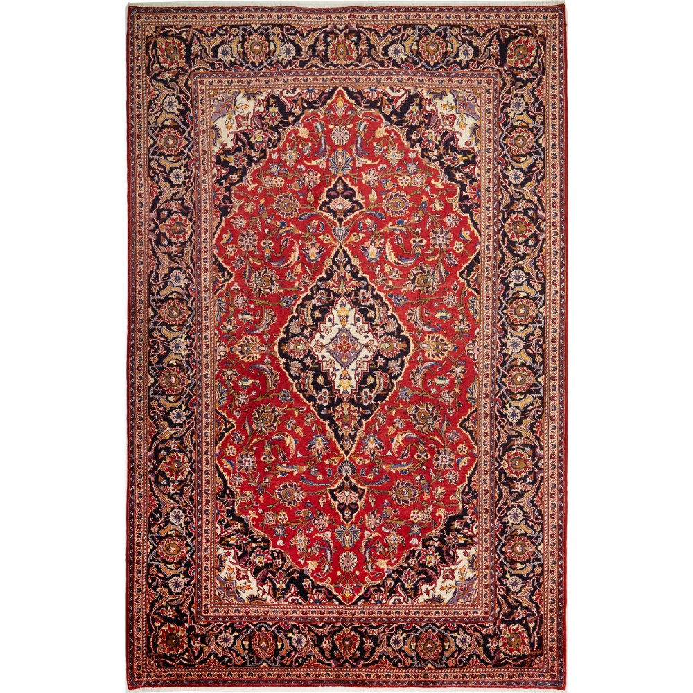Tappeto Ardakan Persia marrone giallo 204x316