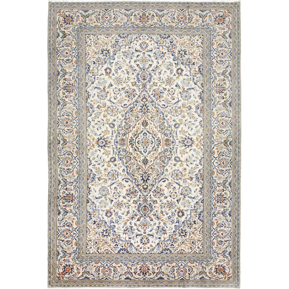 Tappeto Kashan Persia bianco 200x298