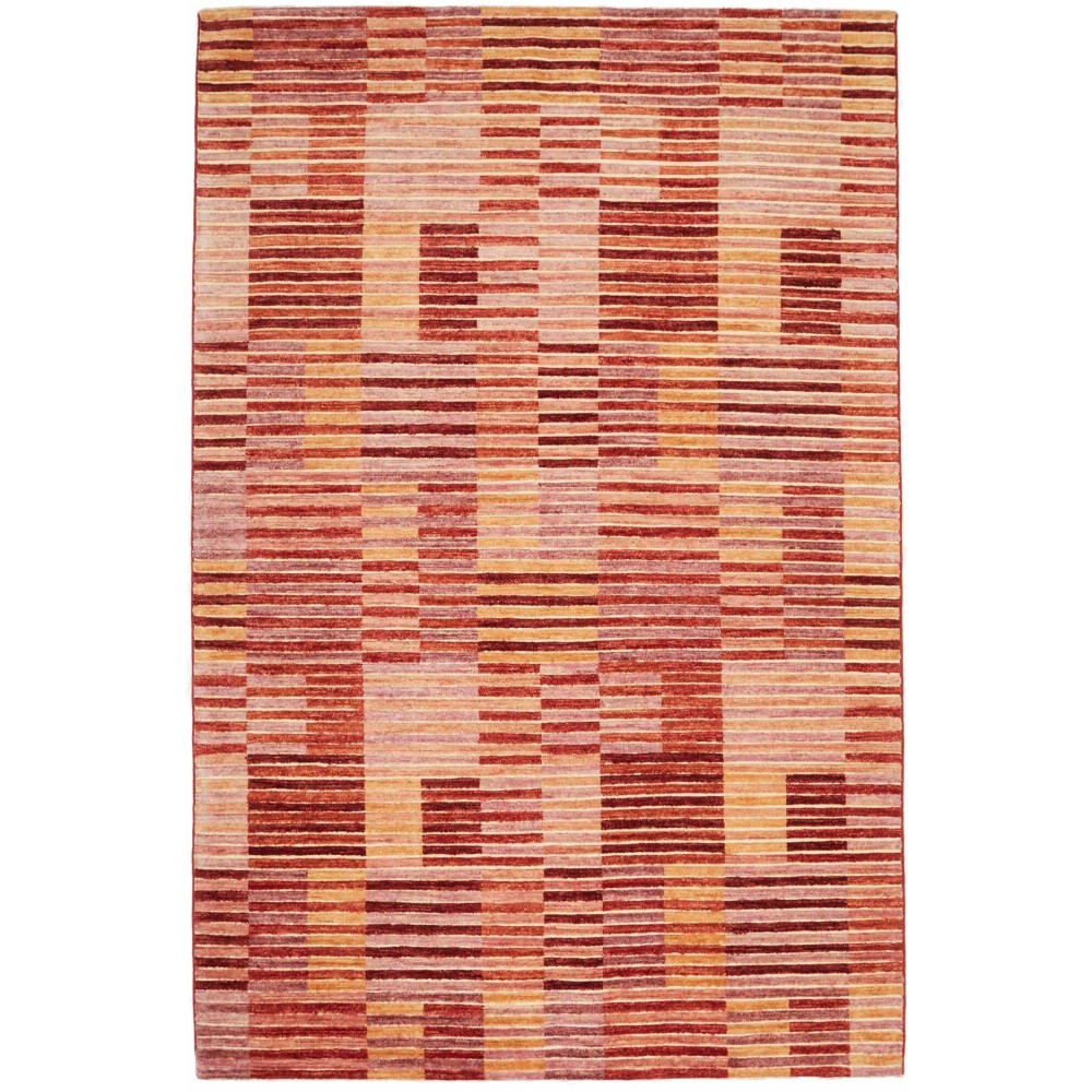 Tappeto Barjesta Pakistan arancione giallo 170x244