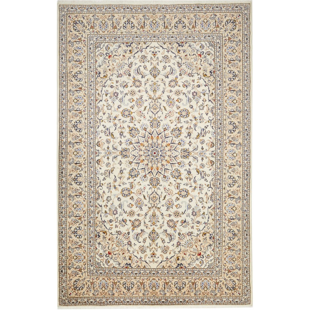 Tappeto Kashan Persia bianco 195x305