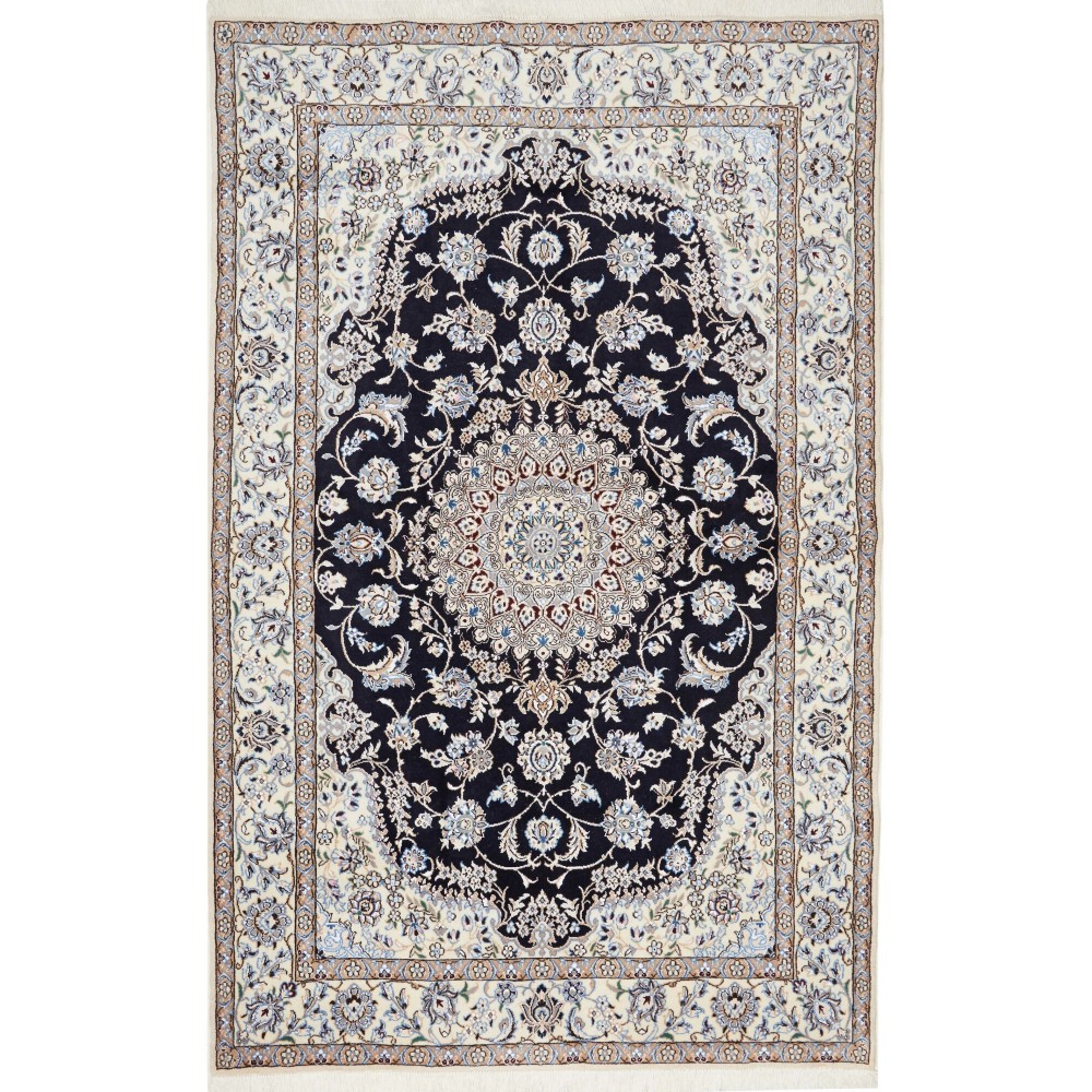 Tappeto Nain 9La Persia beige grigio 157x248