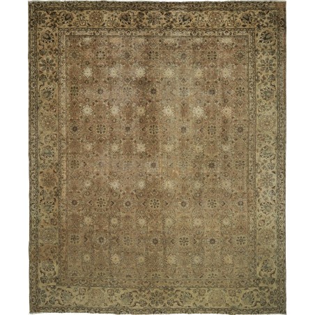 Tappeto Vintage Persia azzurro bianco 300x370