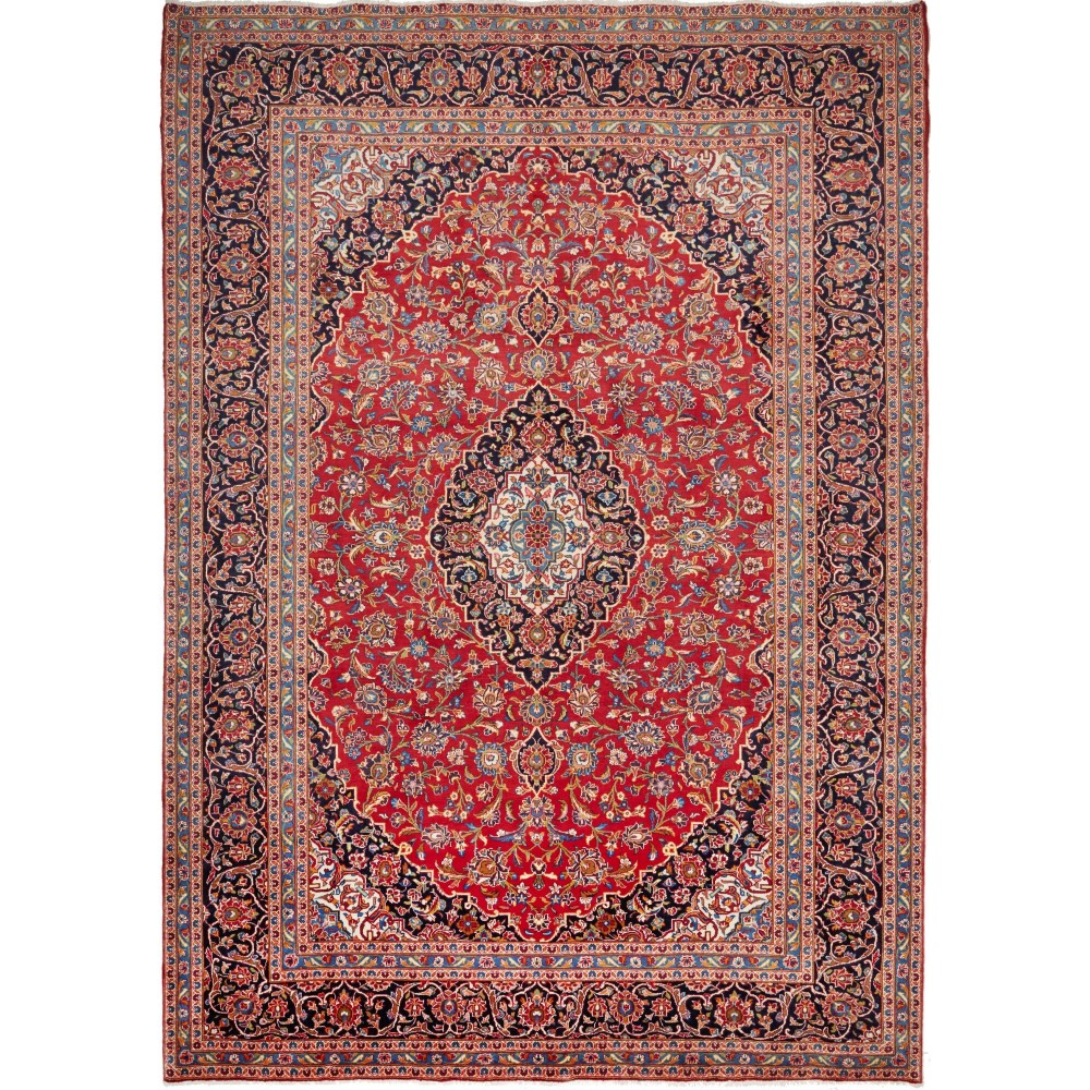 Tappeto Ardakan Persia marrone giallo 250x355