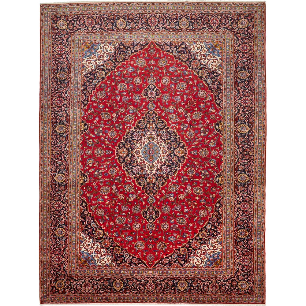 Tappeto Ardakan Persia marrone giallo 300x404