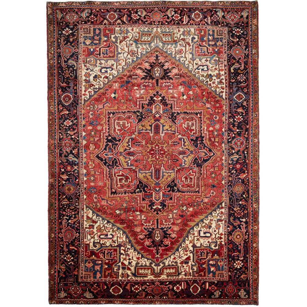 Tappeto Gorawan Persia marrone giallo 232x335