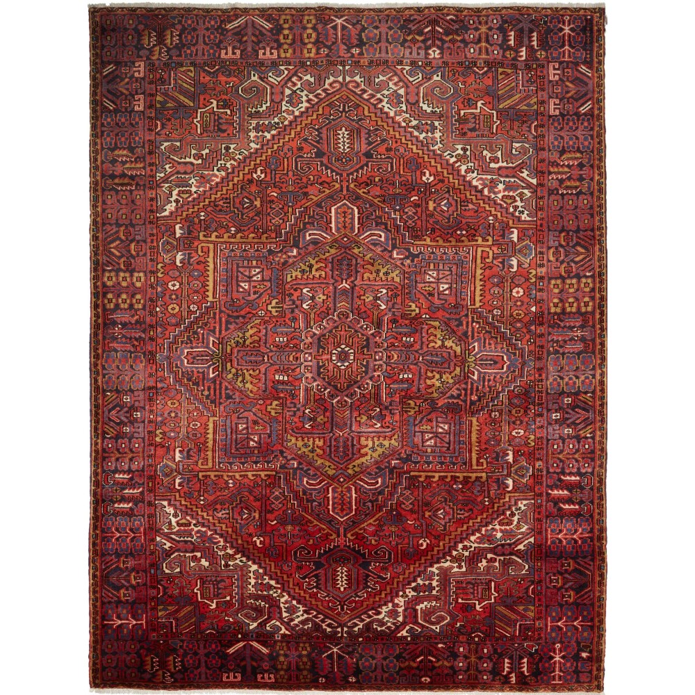 Tappeto Gorawan Persia marrone blu 257x345