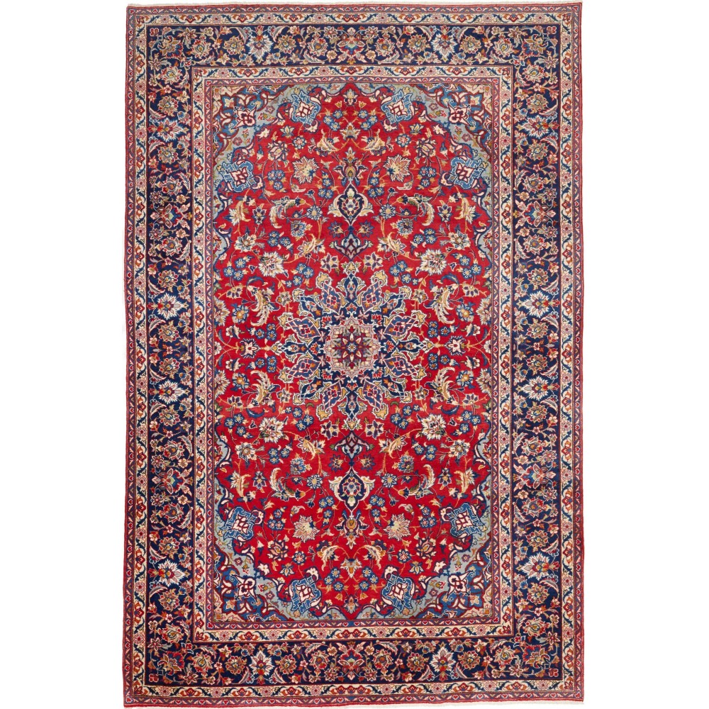 Tappeto Nadjafabad Persia marrone bianco 212x331