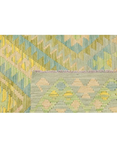 Tappeto Kilim Afghanistan marrone 97x147