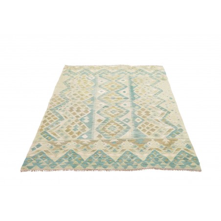 Tappeto Kilim Afghanistan beige grigio 122x170