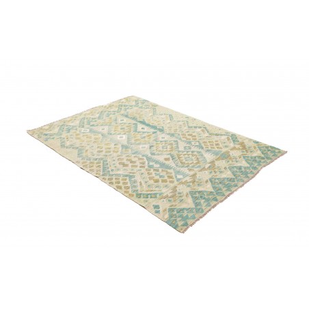 Tappeto Kilim Afghanistan beige grigio 122x170