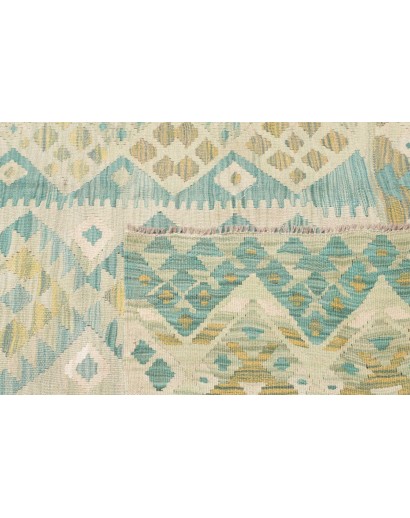 Tappeto Kilim Afghanistan beige grigio 122x170