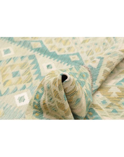 Tappeto Kilim Afghanistan beige grigio 122x170