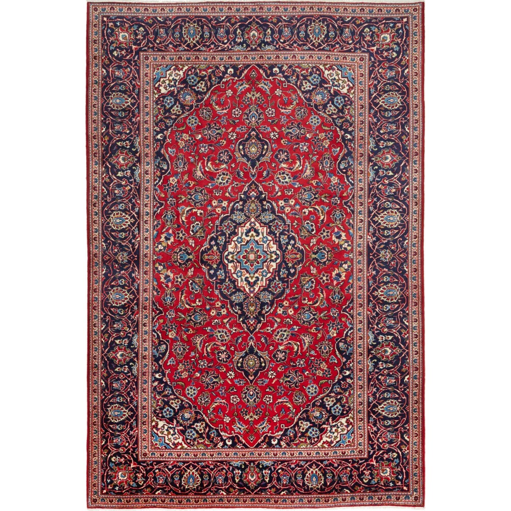 Tappeto Ardakan Persia marrone bianco 197x297