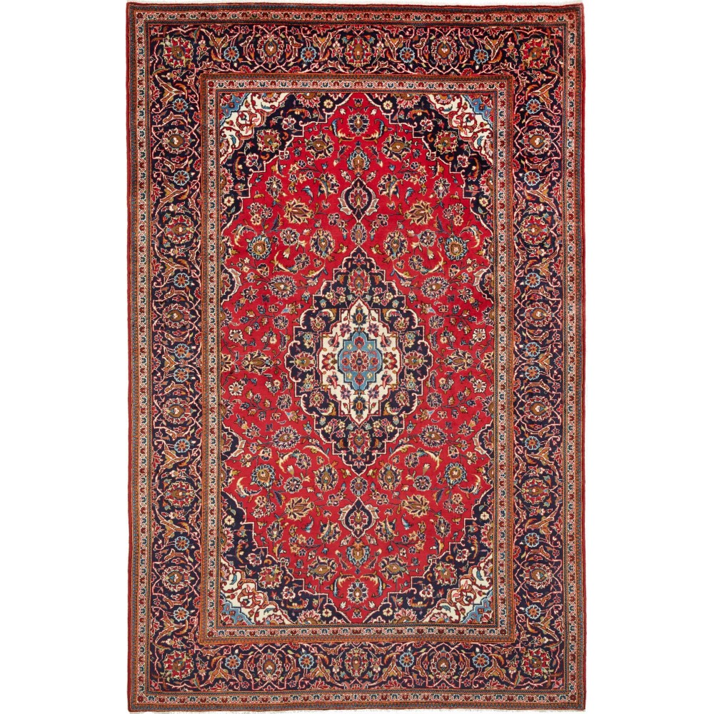 Tappeto Ardakan Persia marrone giallo 198x310
