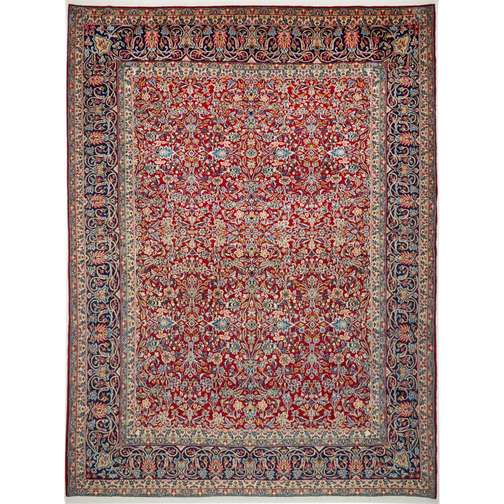 Tappeto Kerman Persia bianco 258x350