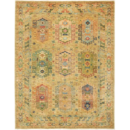 Tappeto Tribal Pakistan marrone 150x191