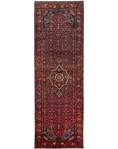 Tappeto Hamadan Persia marrone 112x356