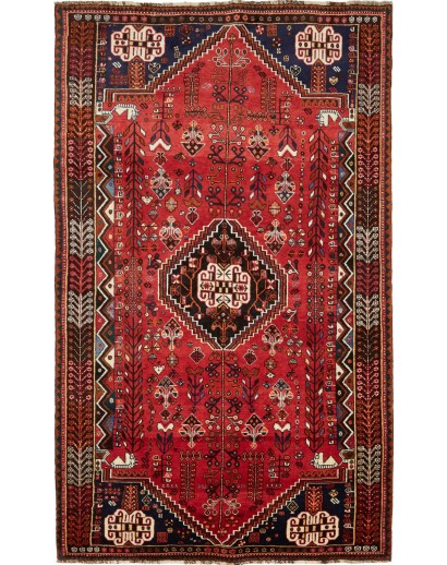 Tappeto Shiraz Persia marrone beige 160x267