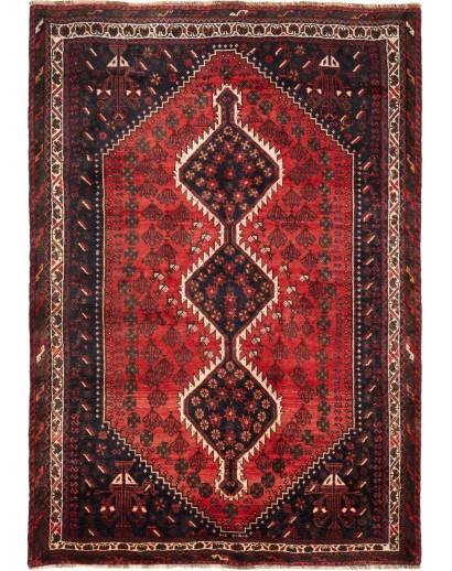 Tappeto Shiraz Persia grigio marrone 170x247