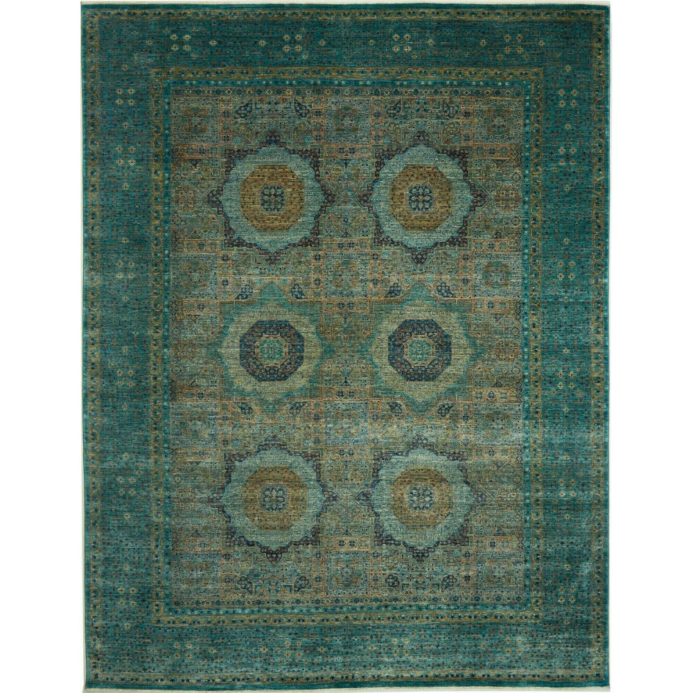 Tappeto Mamlouk Pakistan grigio bianco 278x359