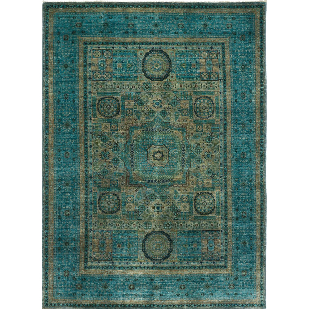 Tappeto Mamlouk Pakistan grigio beige 150x202