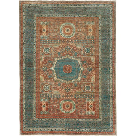 Tappeto Mamlouk Pakistan azzurro 128x178