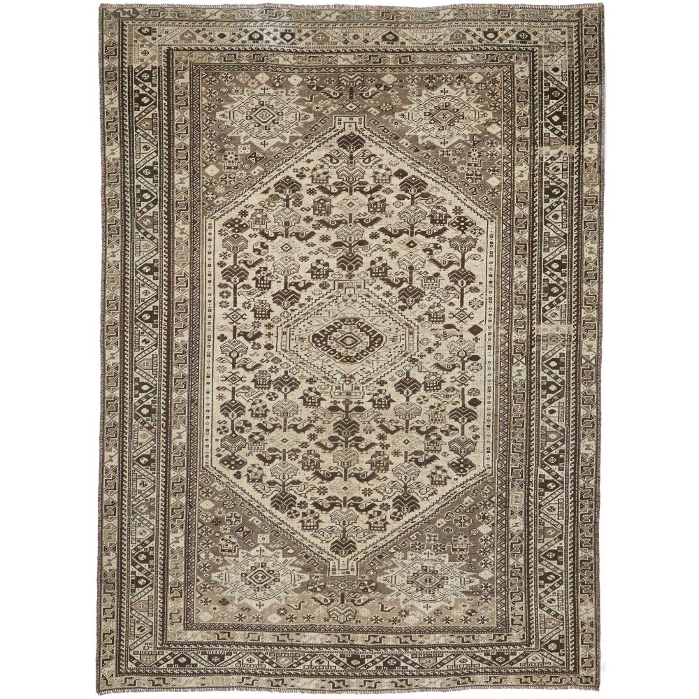 Tappeto Vintage Persia azzurro grigio 204x286