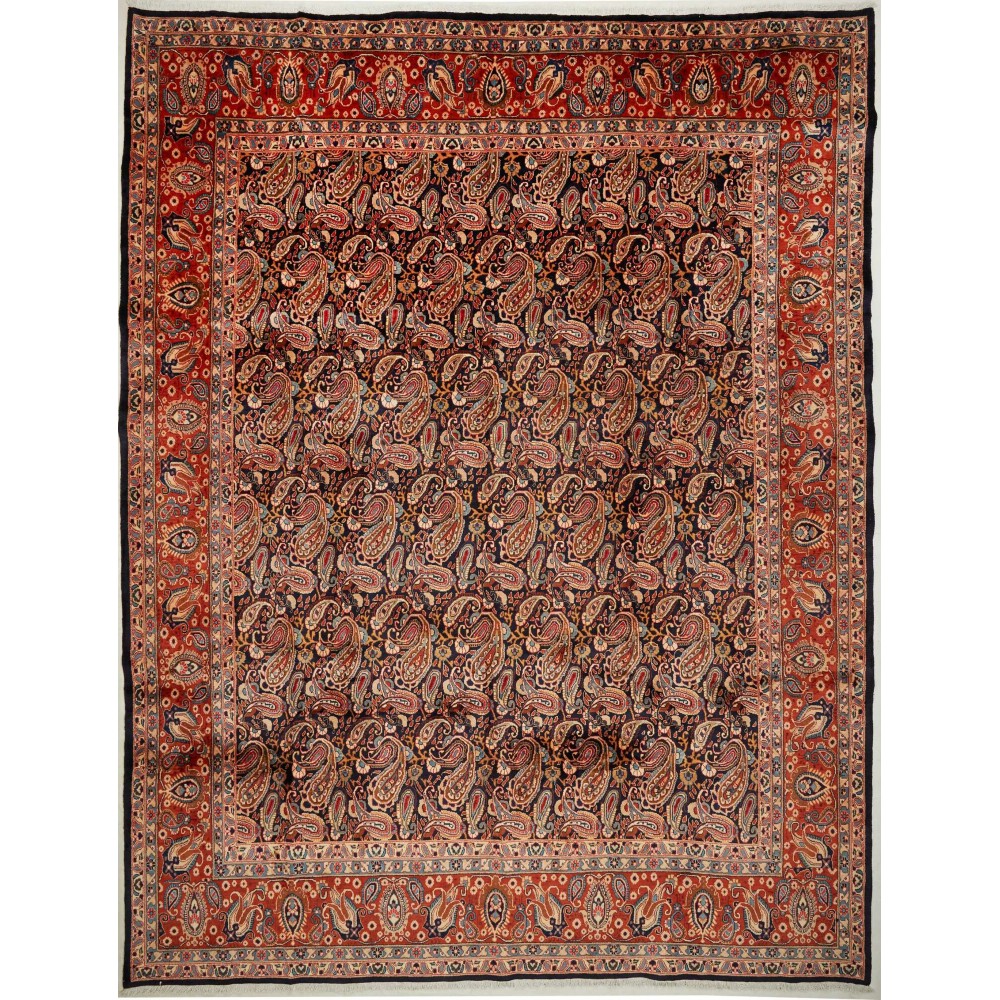 Tappeto Kashamr Zirkhaki Persia marrone arancione 295x380