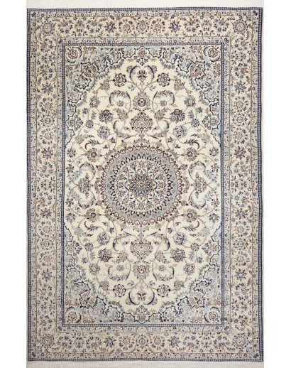 Tappeto Nain 9La Persia beige bianco 204x304