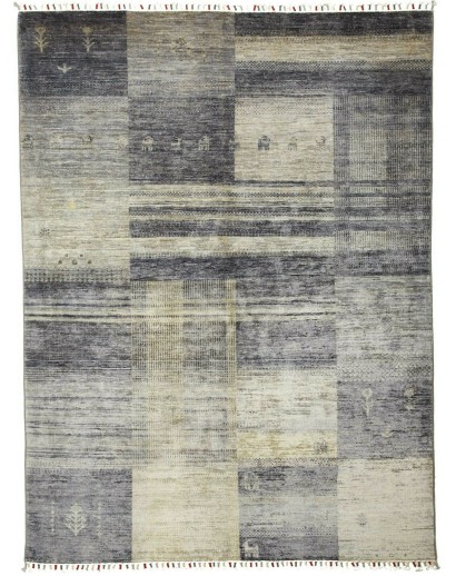 Tappeto Siva Pakistan azzurro 150x200