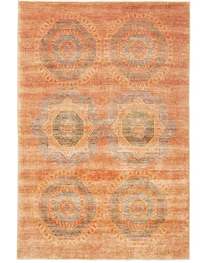 Tappeto Mamlouk Pakistan arancione 143x220