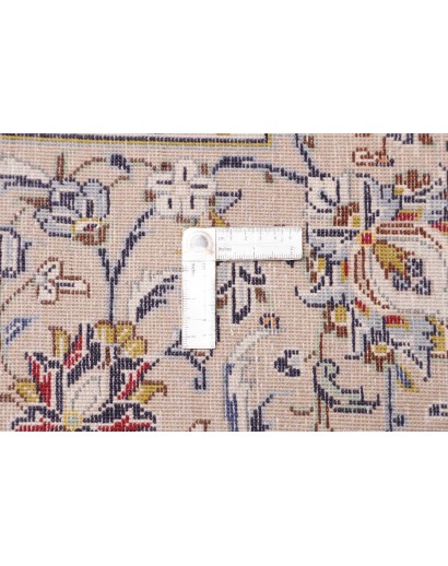 Tappeto Kashan Persia bianco grigio 290x403