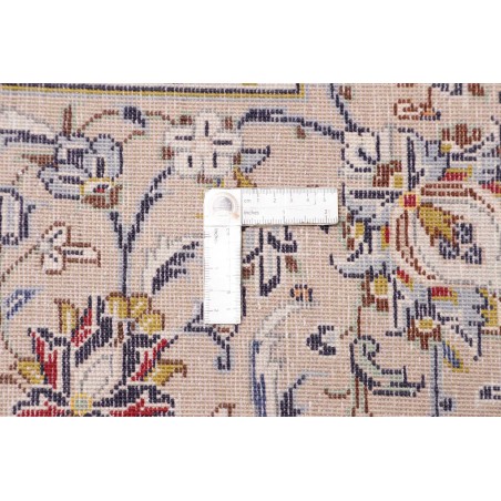 Tappeto Kashan Persia bianco grigio 290x403