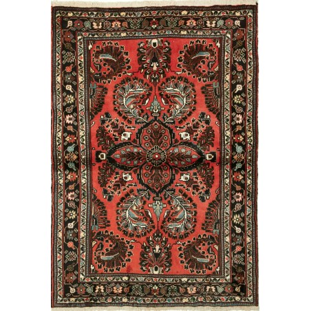 Tappeto Hamadan Persia grigio beige 104x155