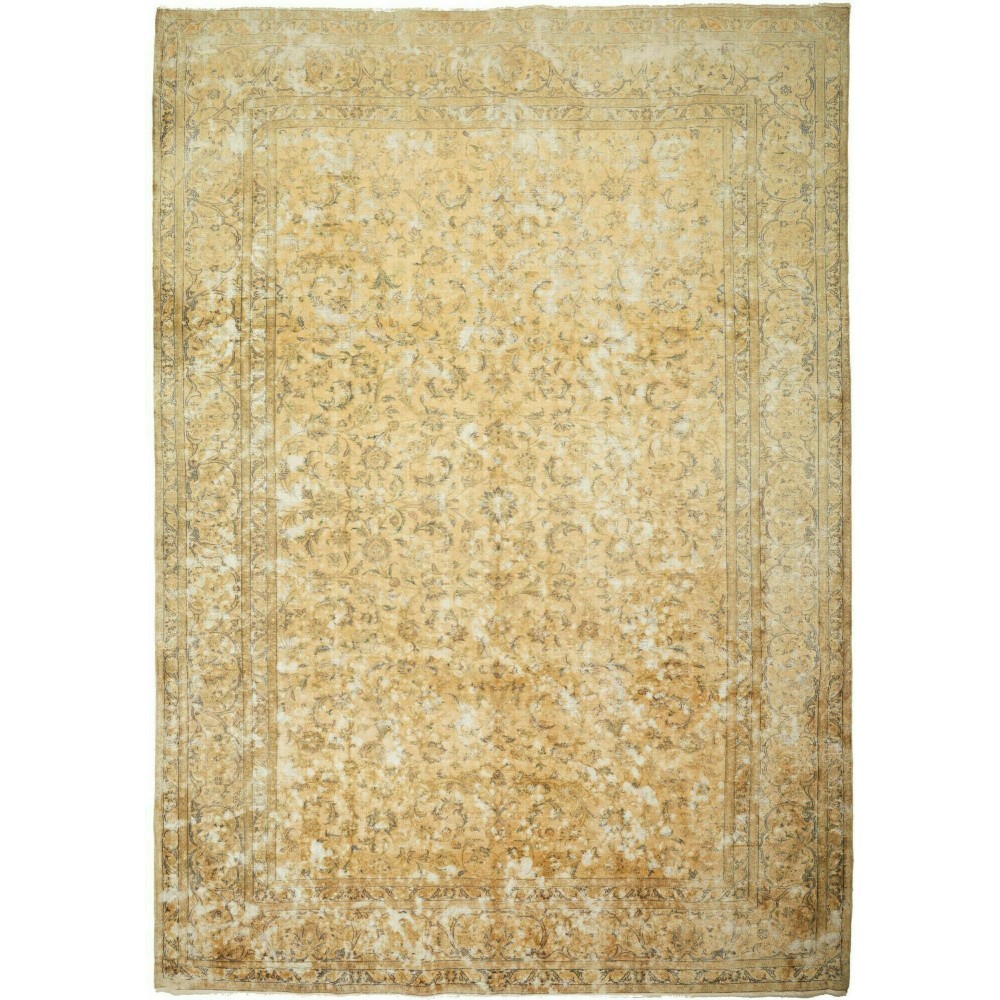 Tappeto Vintage Persia marrone bianco 285x405