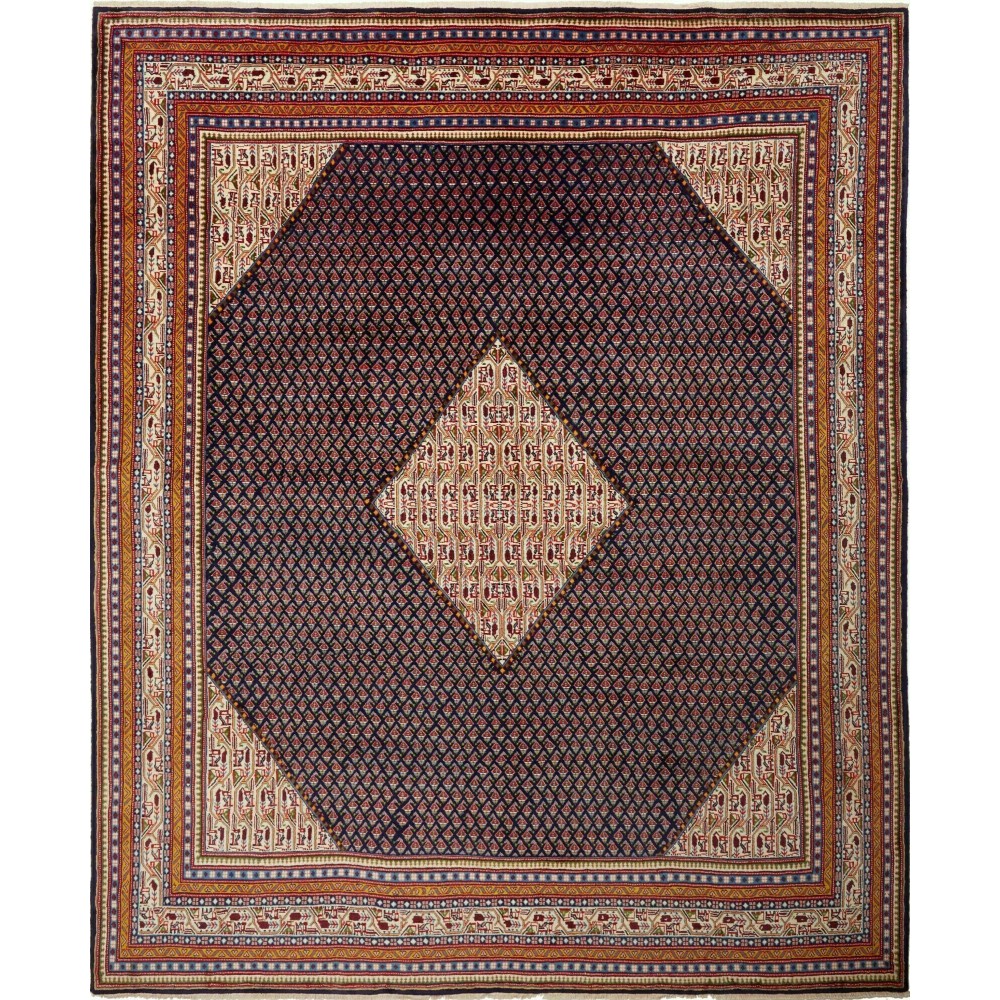 Tappeto Sarough Persia verde blu 285x340